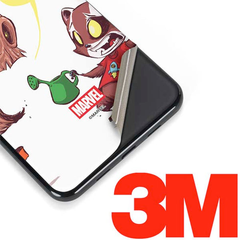Marvel Rocket Raccoon and Groot Tall Tails Google Pixel 3a Skin